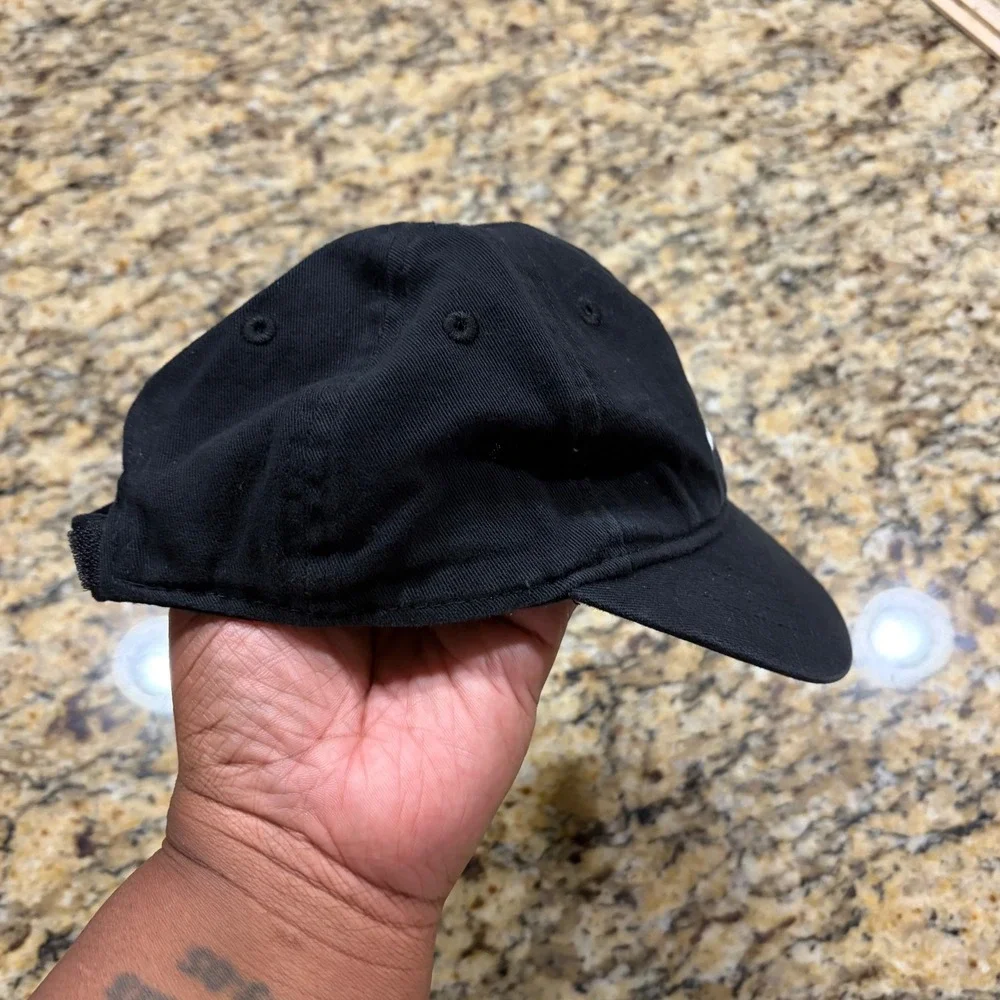 Nike Infant Heritage Swoosh Adjustable Baseball‎ Cap Black 2319-023 Hat Kids